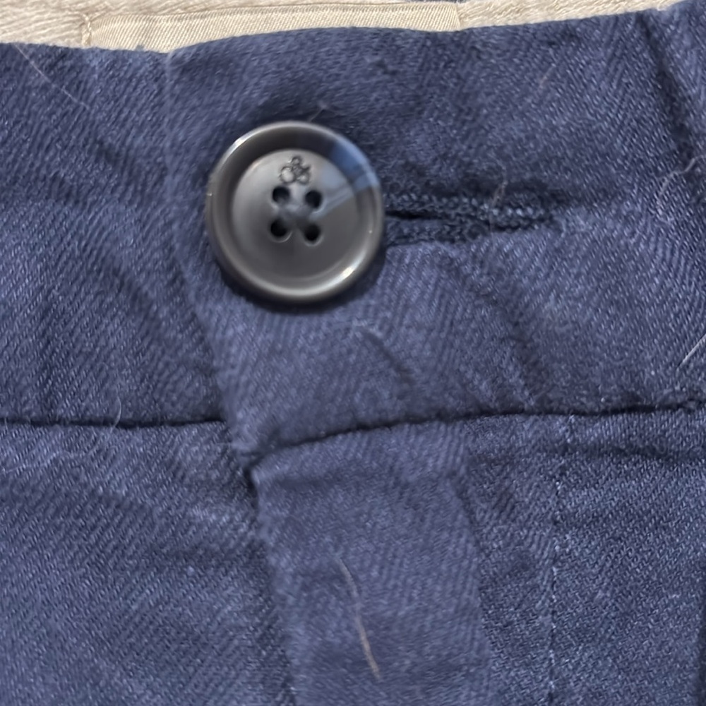 Scotch and soda Men's Navy Blue Casual Shorts - Picture 3 of 9